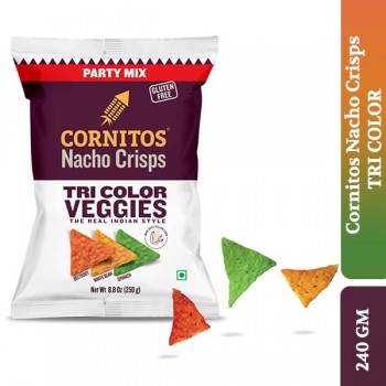 Cornitos Nacho Crisps TRI COLOR 240 G